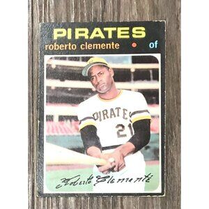 1971 Topps - Roberto Clemente (#630) Pittsburgh Pirates VG